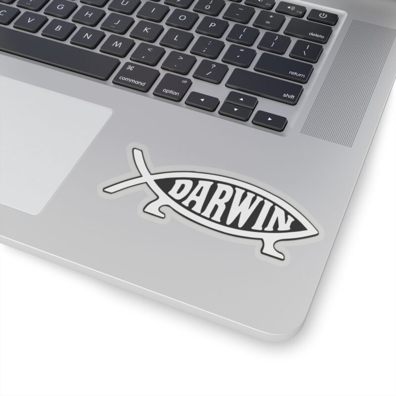 Darwin Fish Sticker | Teesperky