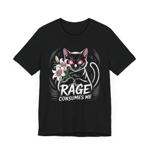 The Rage Consumes Me Cat T-Shirt