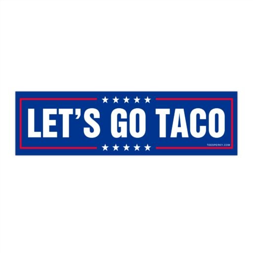 Let's Go TACO Bumper Sticker