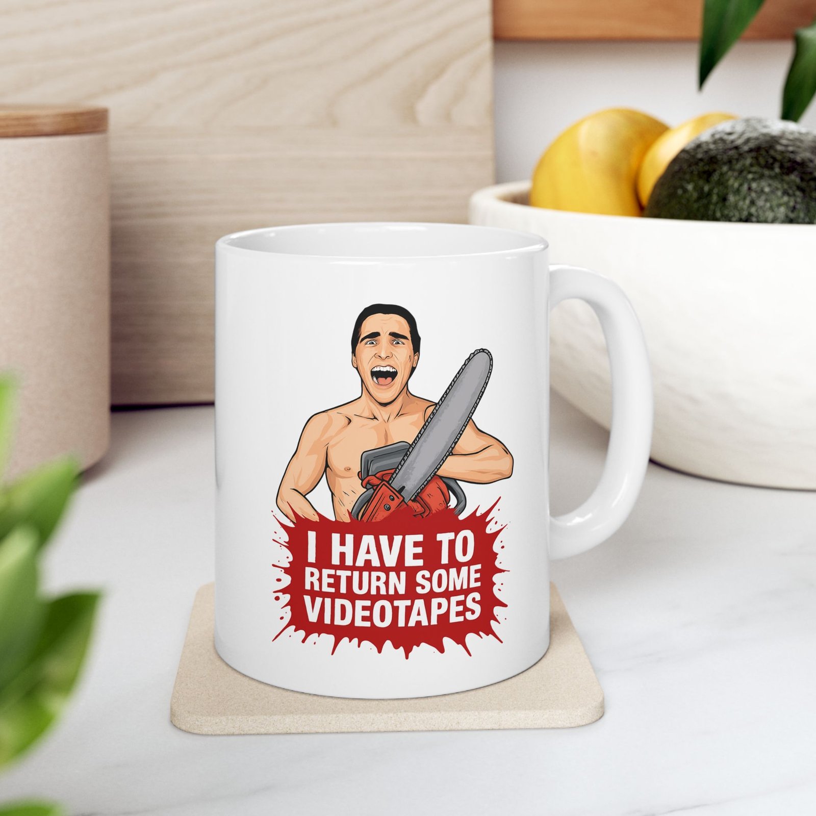 American Psycho Movie - Patrick Bateman Mug - Image 3