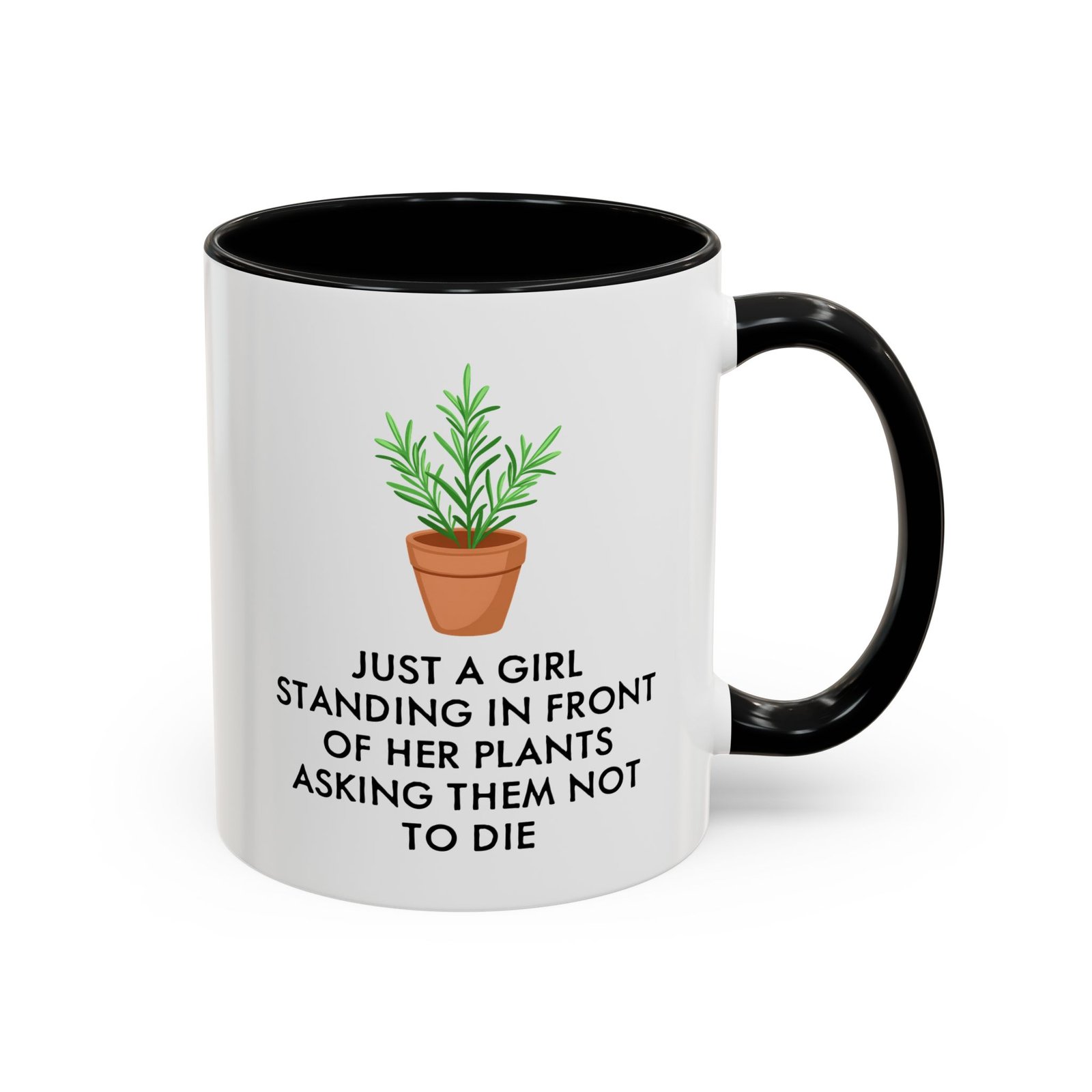 Just a Girl Standing in Front of Her Plants Mug - Image 5