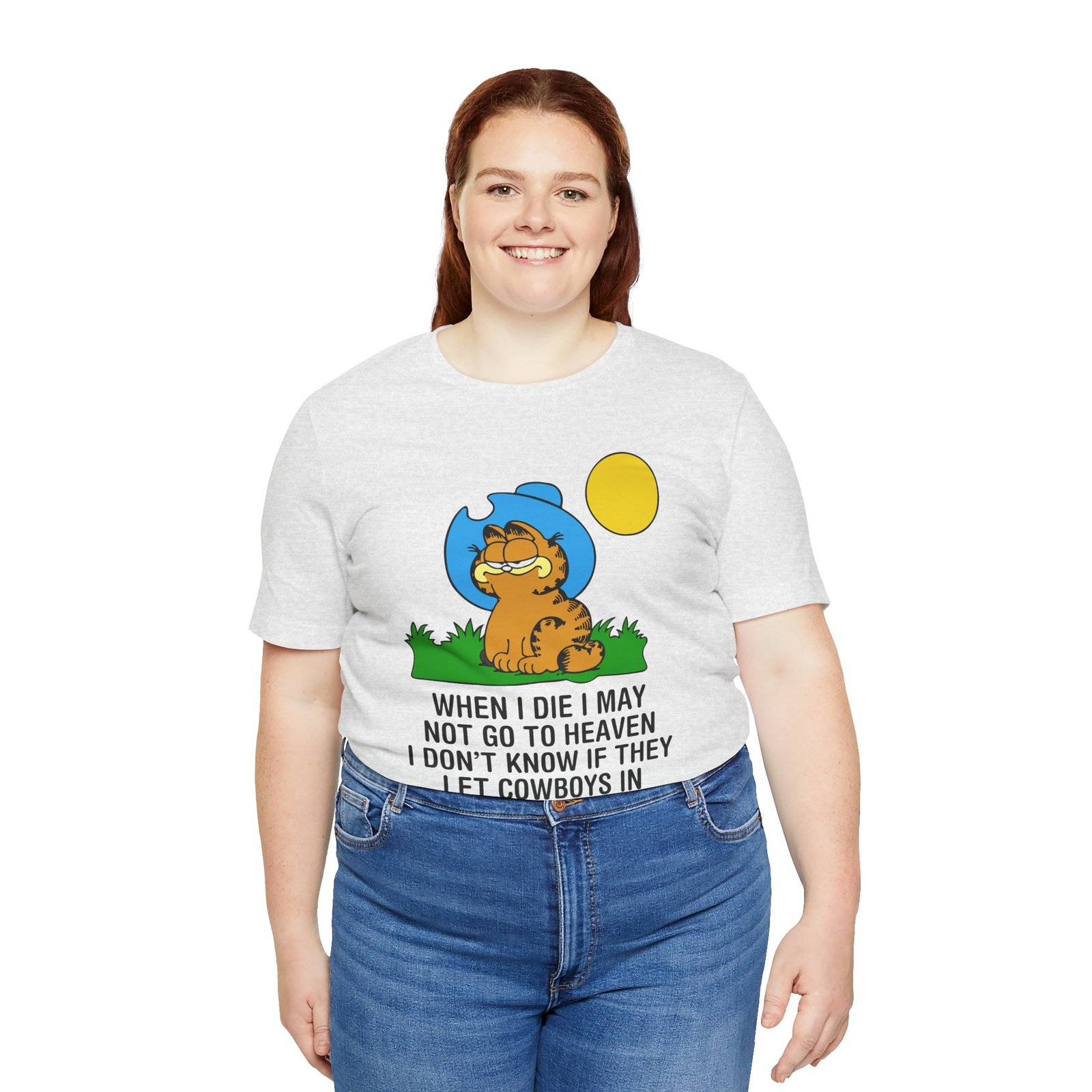 Garfield Cowboy Heaven T-Shirt - Image 4