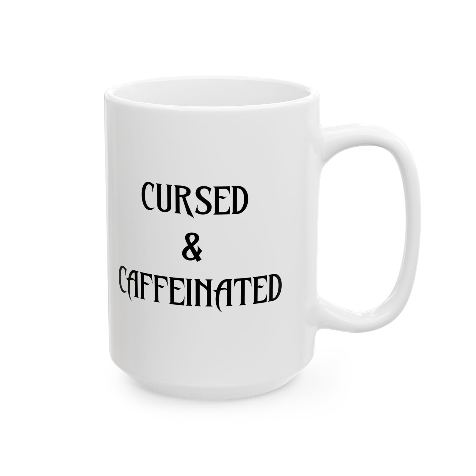 Cursed & Caffeinated Coffee Mug - Image 6