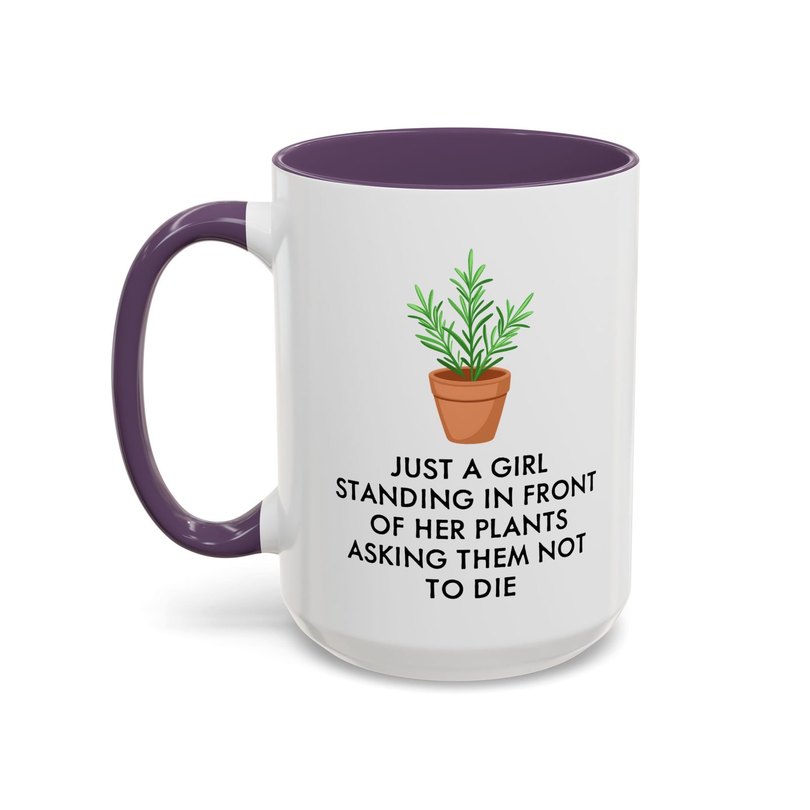 Just a Girl Standing in Front of Her Plants Mug - Image 20