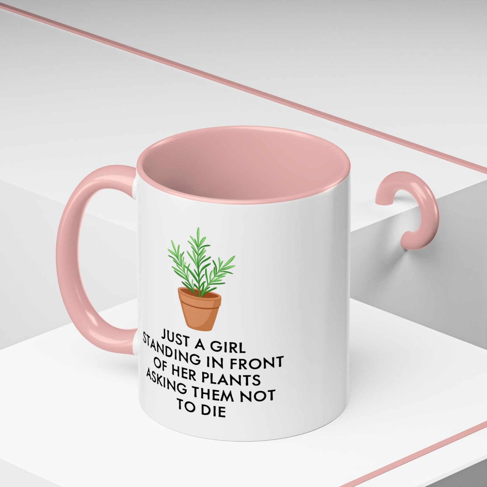Just a Girl Standing in Front of Her Plants Mug - Image 4