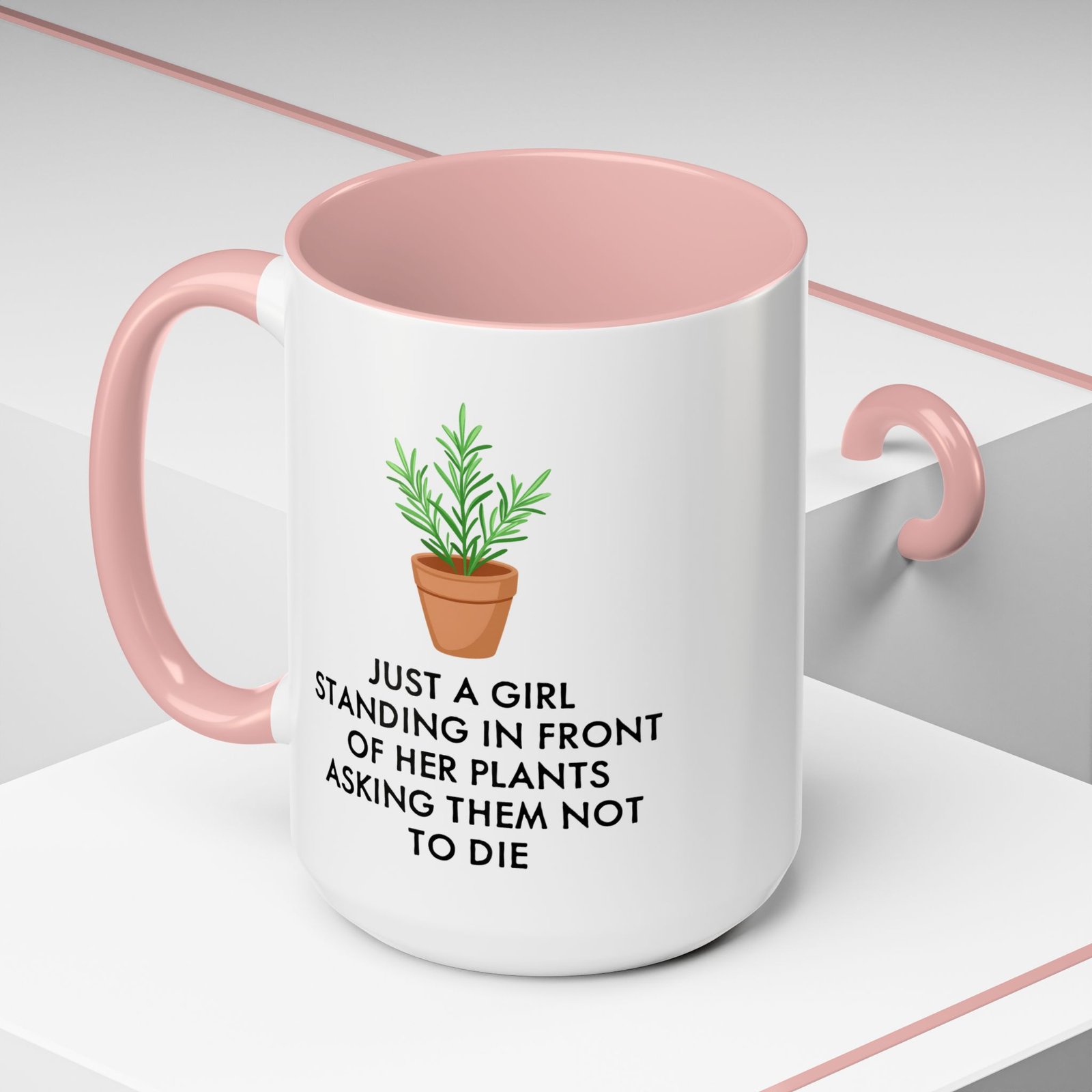 Just a Girl Standing in Front of Her Plants Mug - Image 12