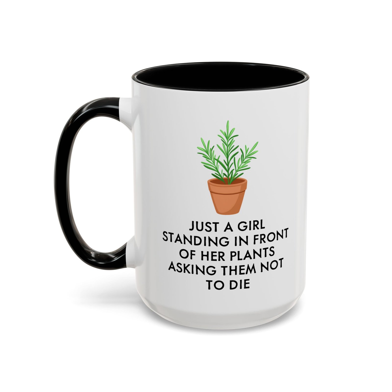 Just a Girl Standing in Front of Her Plants Mug - Image 8