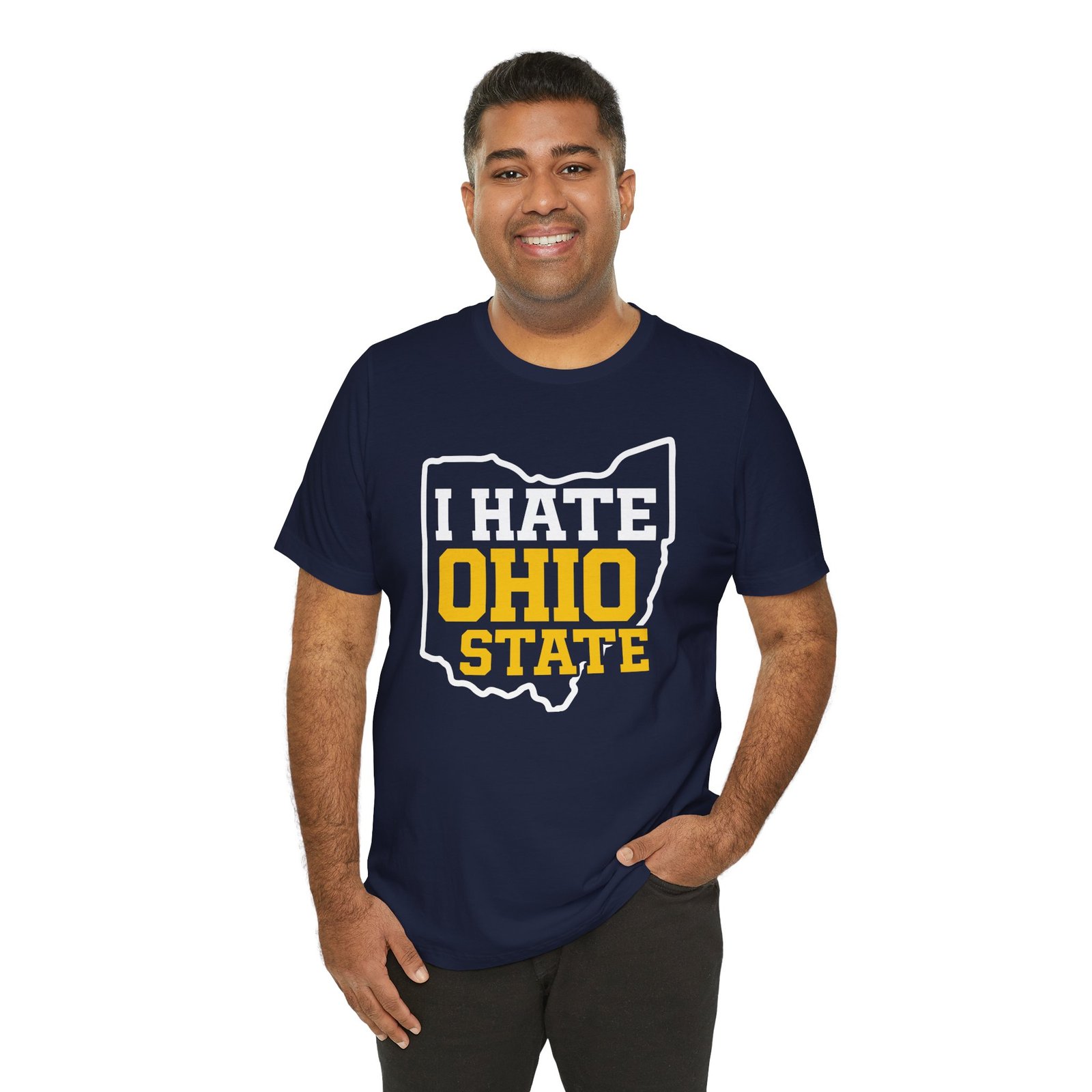 I Hate Ohio State T-Shirt - Image 3
