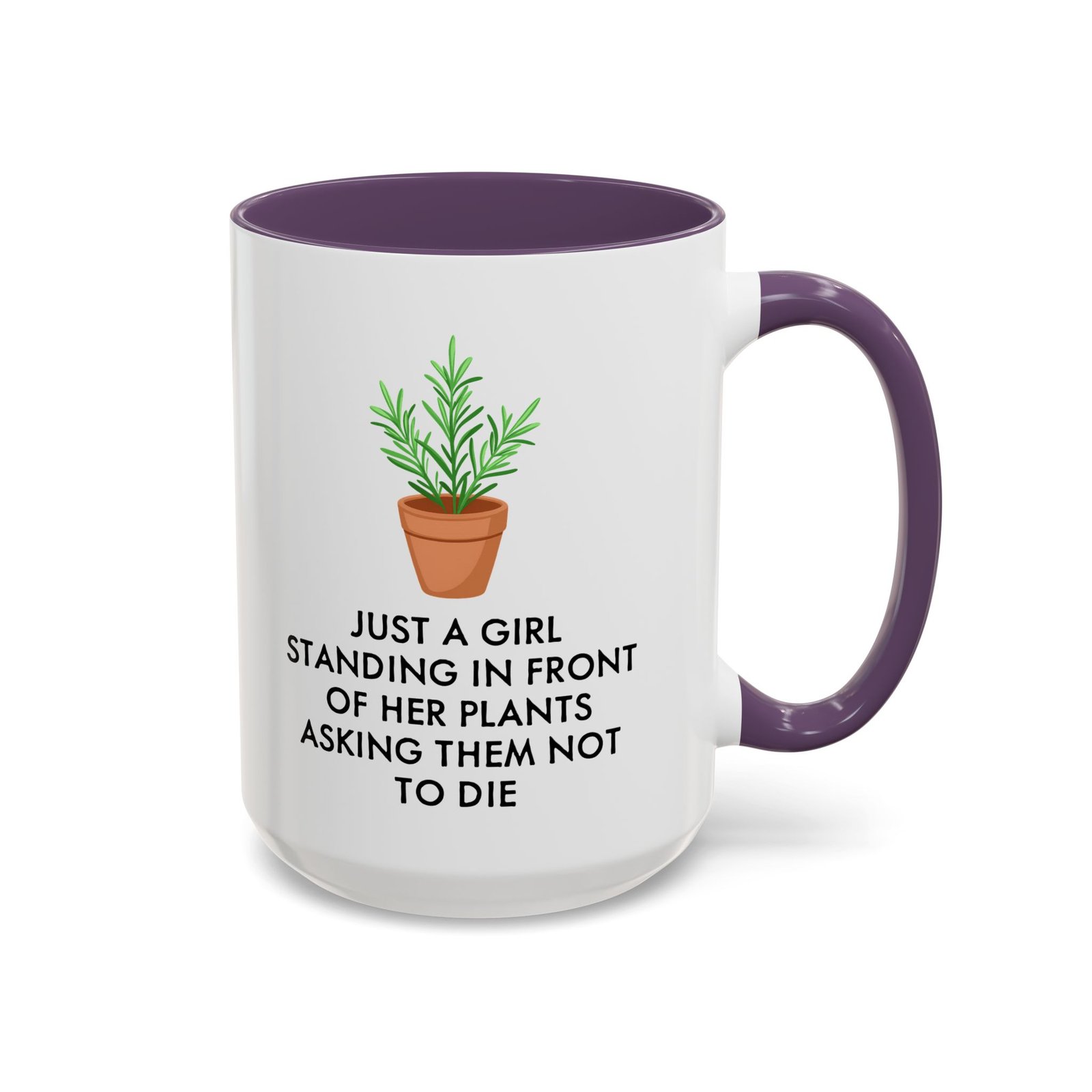 Just a Girl Standing in Front of Her Plants Mug - Image 19