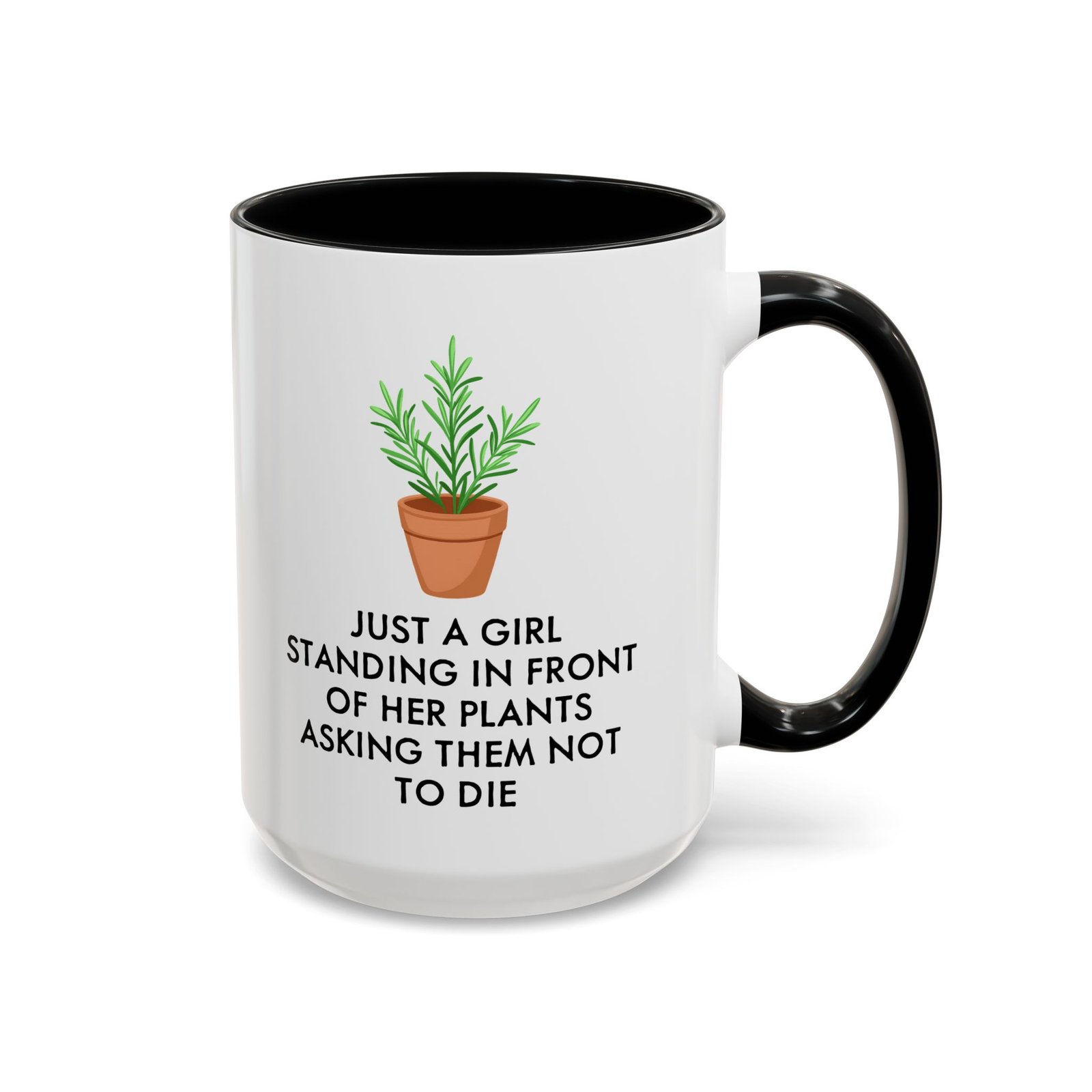 Just a Girl Standing in Front of Her Plants Mug - Image 7