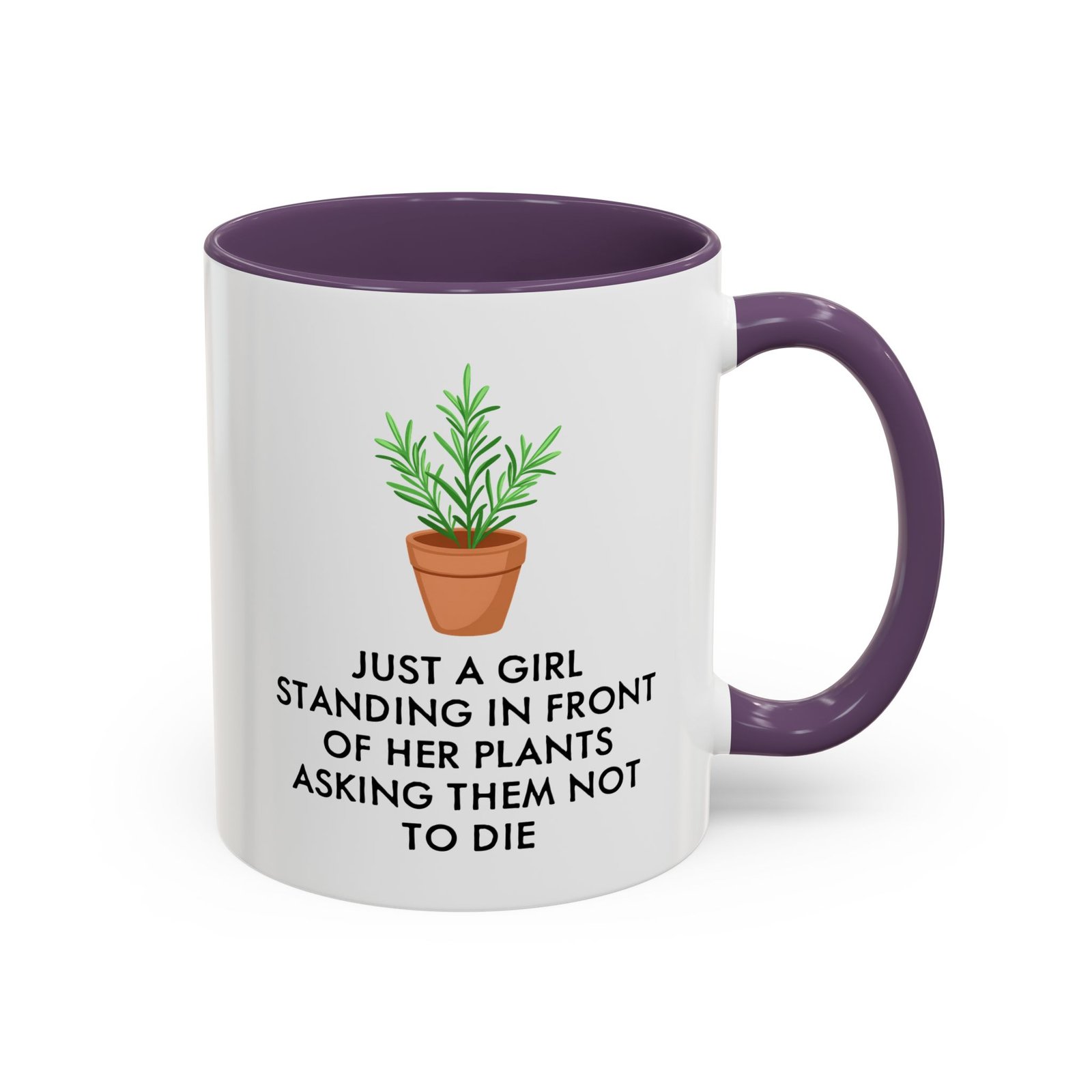 Just a Girl Standing in Front of Her Plants Mug - Image 17