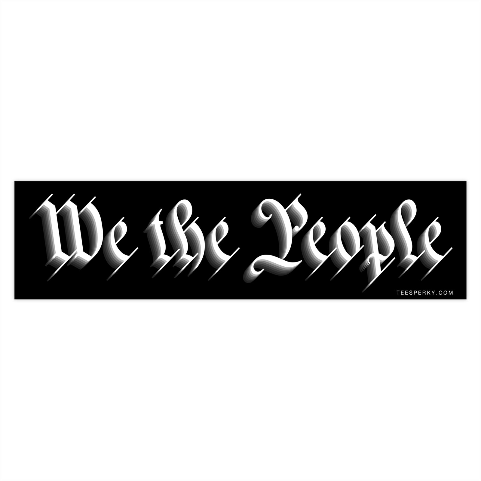 We the People Bumper Sticker - Image 4