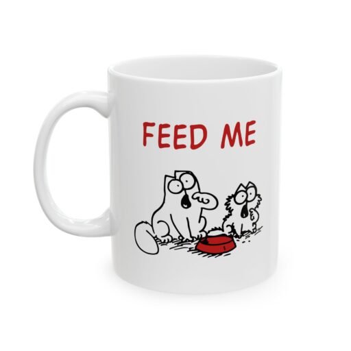 Cat Feed Me Mug