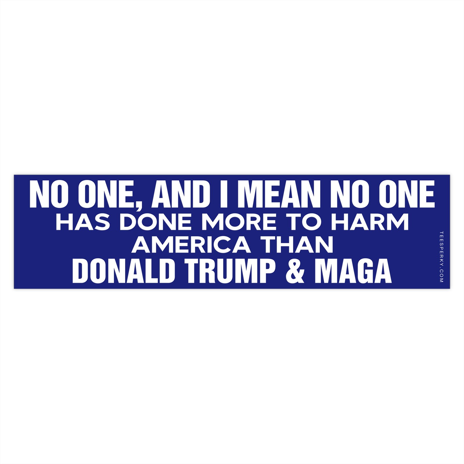 Anti-Trump & MAGA Political Bumper Sticker - Image 4
