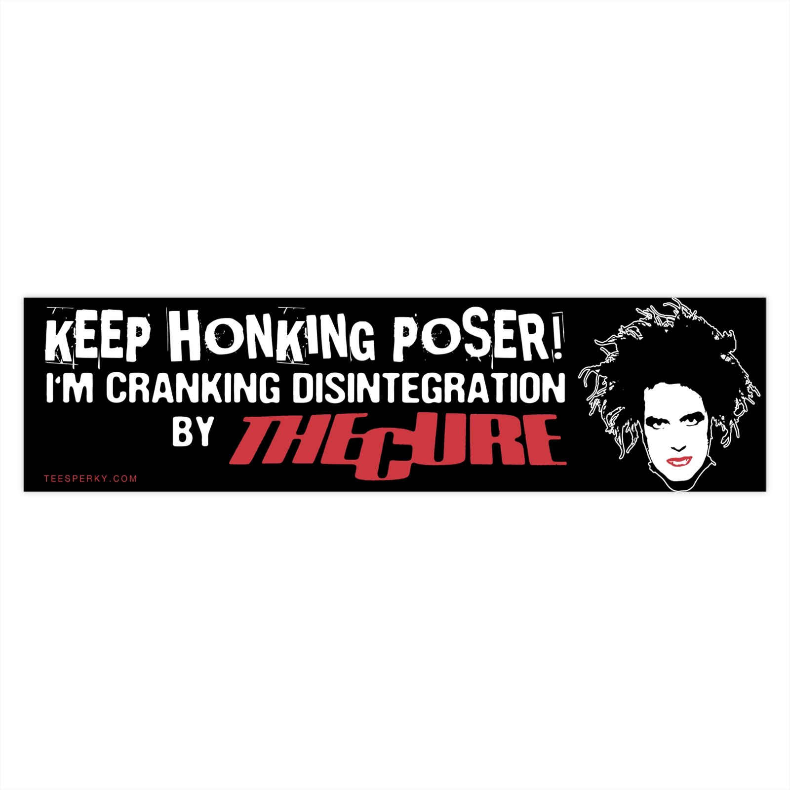 Disintegration by The Cure Bumper Sticker - Image 4