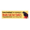 Death Cab for Cutie 'Transatlanticism' Bumper Sticker
