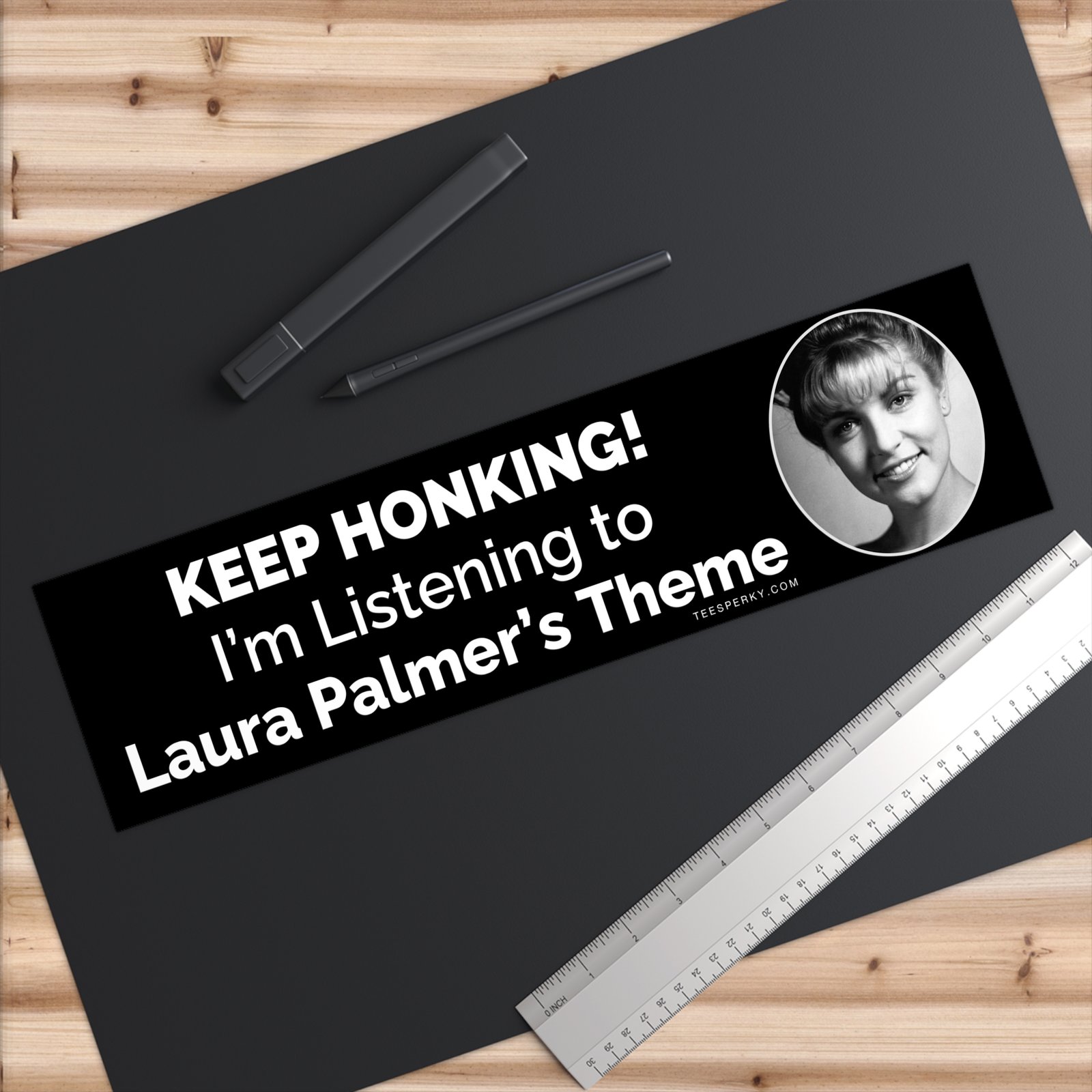 Laura Palmer's Theme Bumper Sticker - Image 6