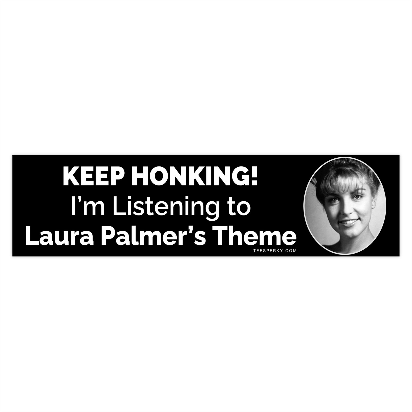 Laura Palmer's Theme Bumper Sticker - Image 4