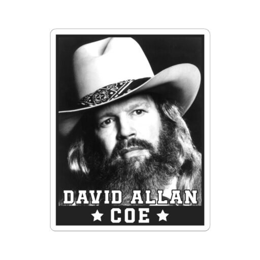 David Allan Coe Sticker