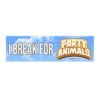 I Brake for Party Animals Bumper Sticker