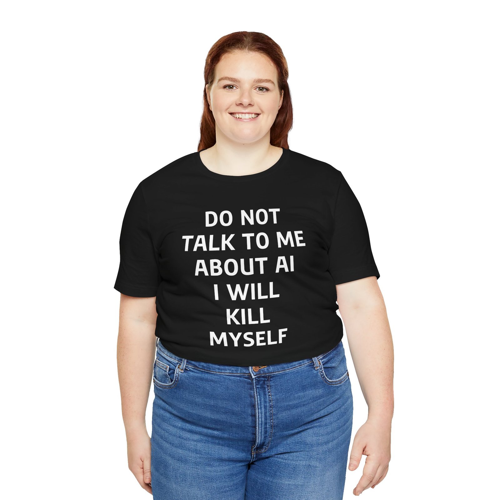 Do Not Talk to Me About AI T-Shirt - Image 3