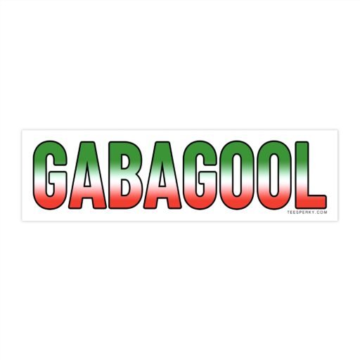 Sopranos GABAGOOL Bumper Sticker