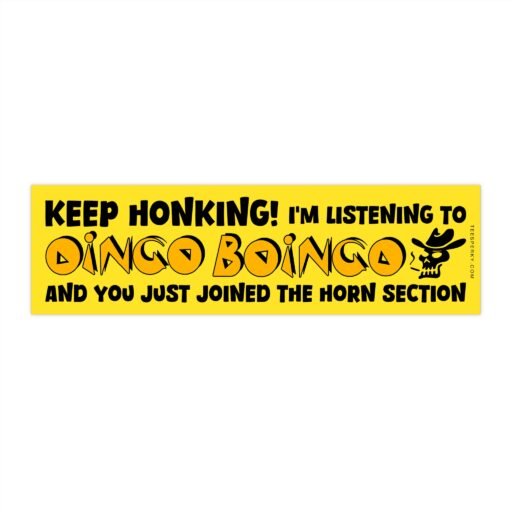 Oingo Boingo Bumper Sticker