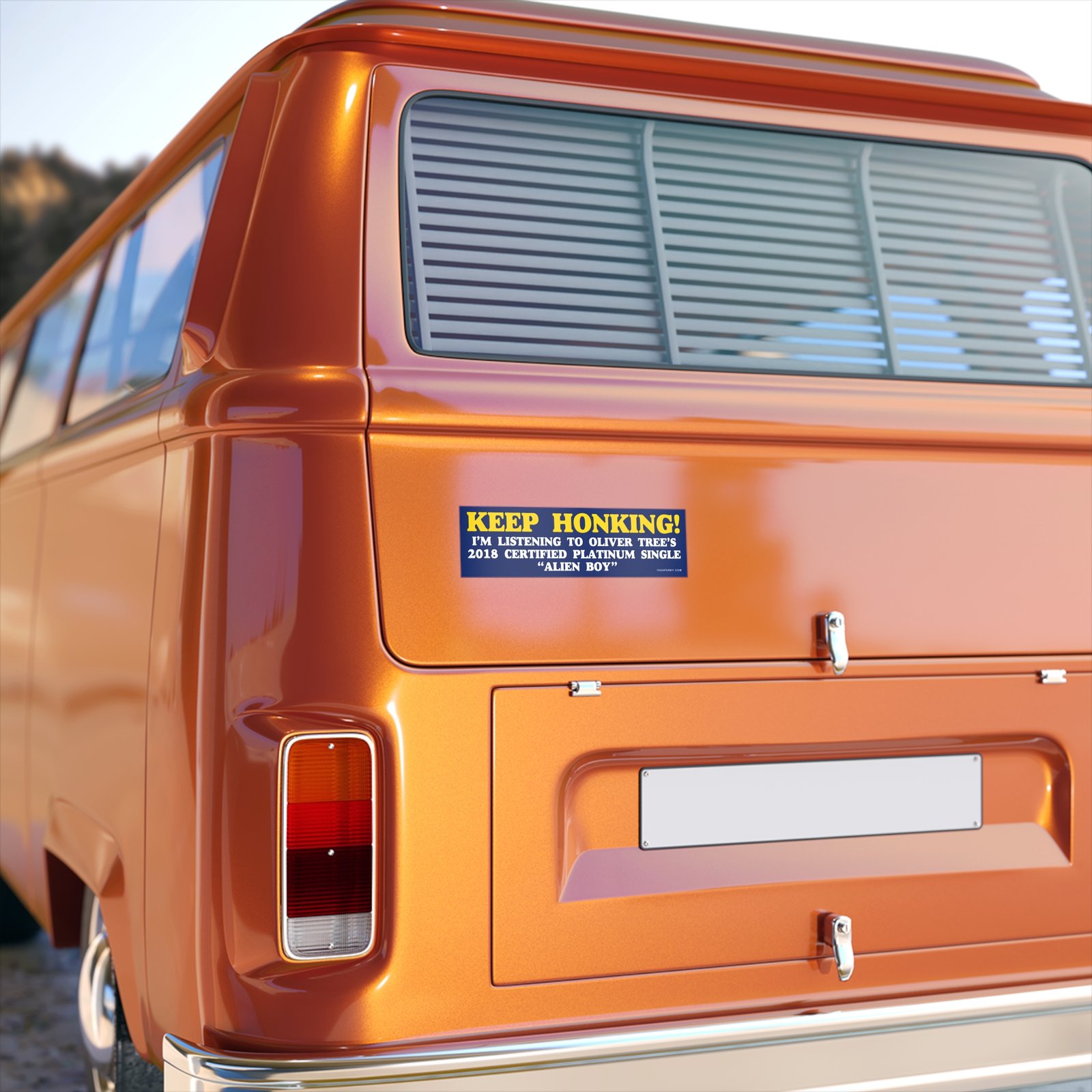 Oliver Tree's Alien Boy Bumper Sticker - Image 2