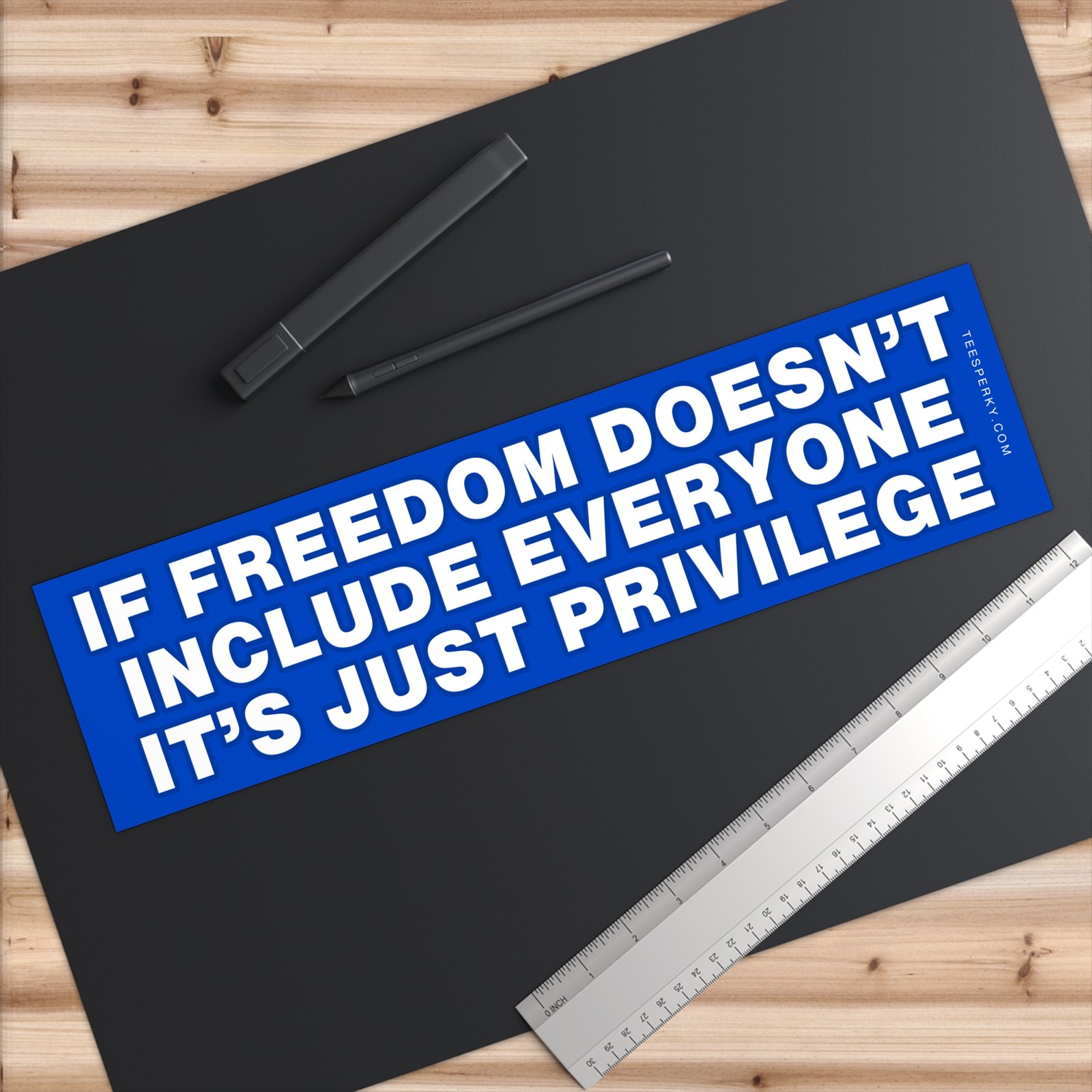 Freedom for Everyone Bumper Sticker - Image 6