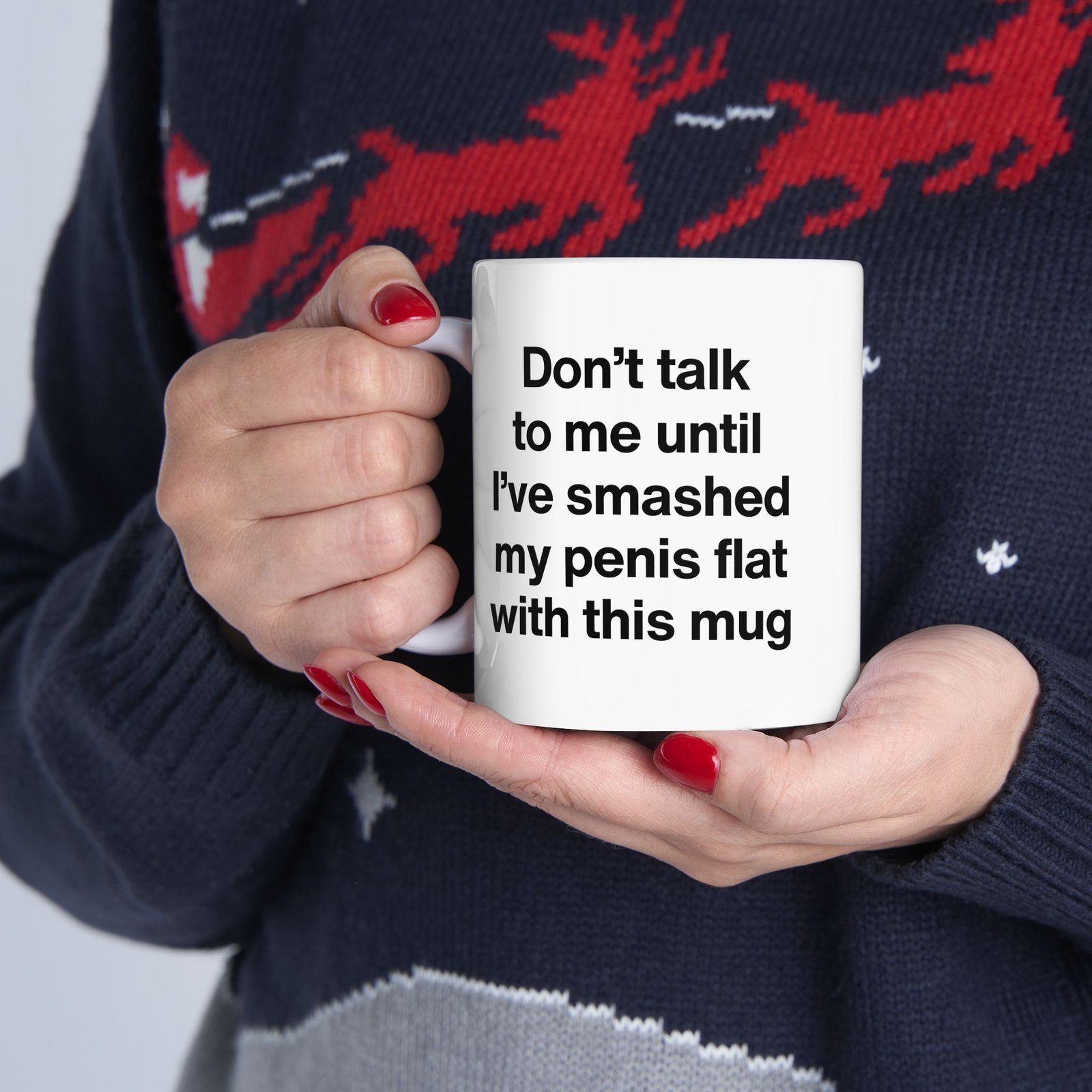 Don't Talk to Me Until I've Smashed My Penis Mug - Image 3