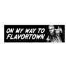 On My Way To Flavortown Guy Fieri Bumper Sticker