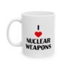 I Love Nuclear Weapons Mug