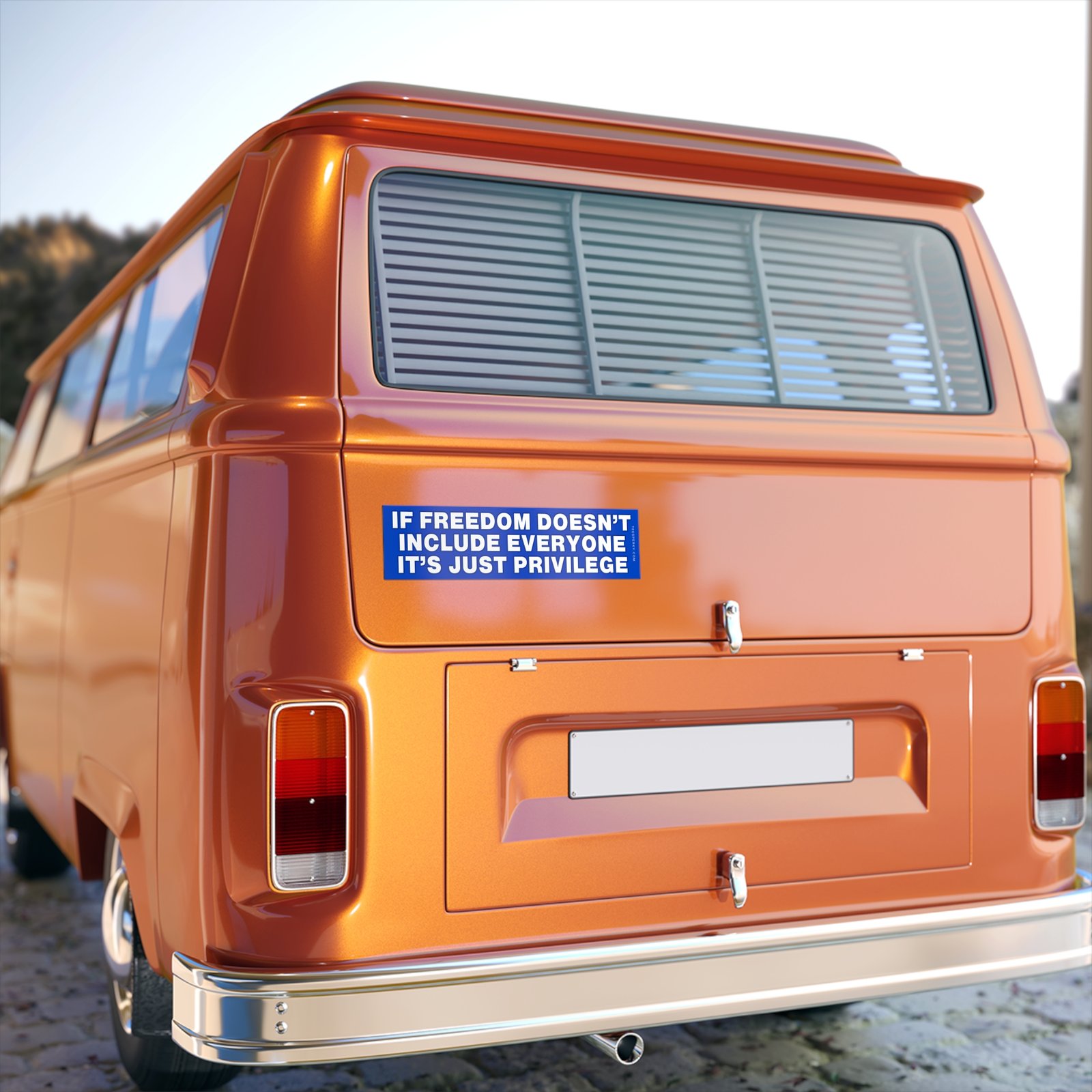 Freedom for Everyone Bumper Sticker - Image 5
